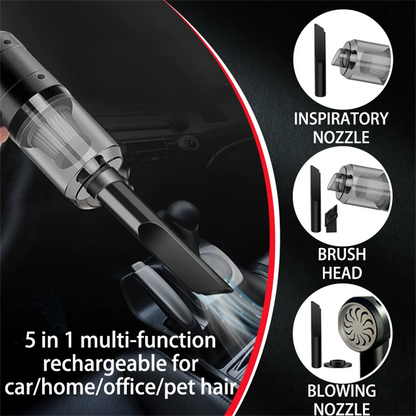 Car Vacuum Cleaner Portable Small Vacuum Cleaner For Multi Purpose Vehicles Small Household Pump Handheld Car Vacuum Cleaner